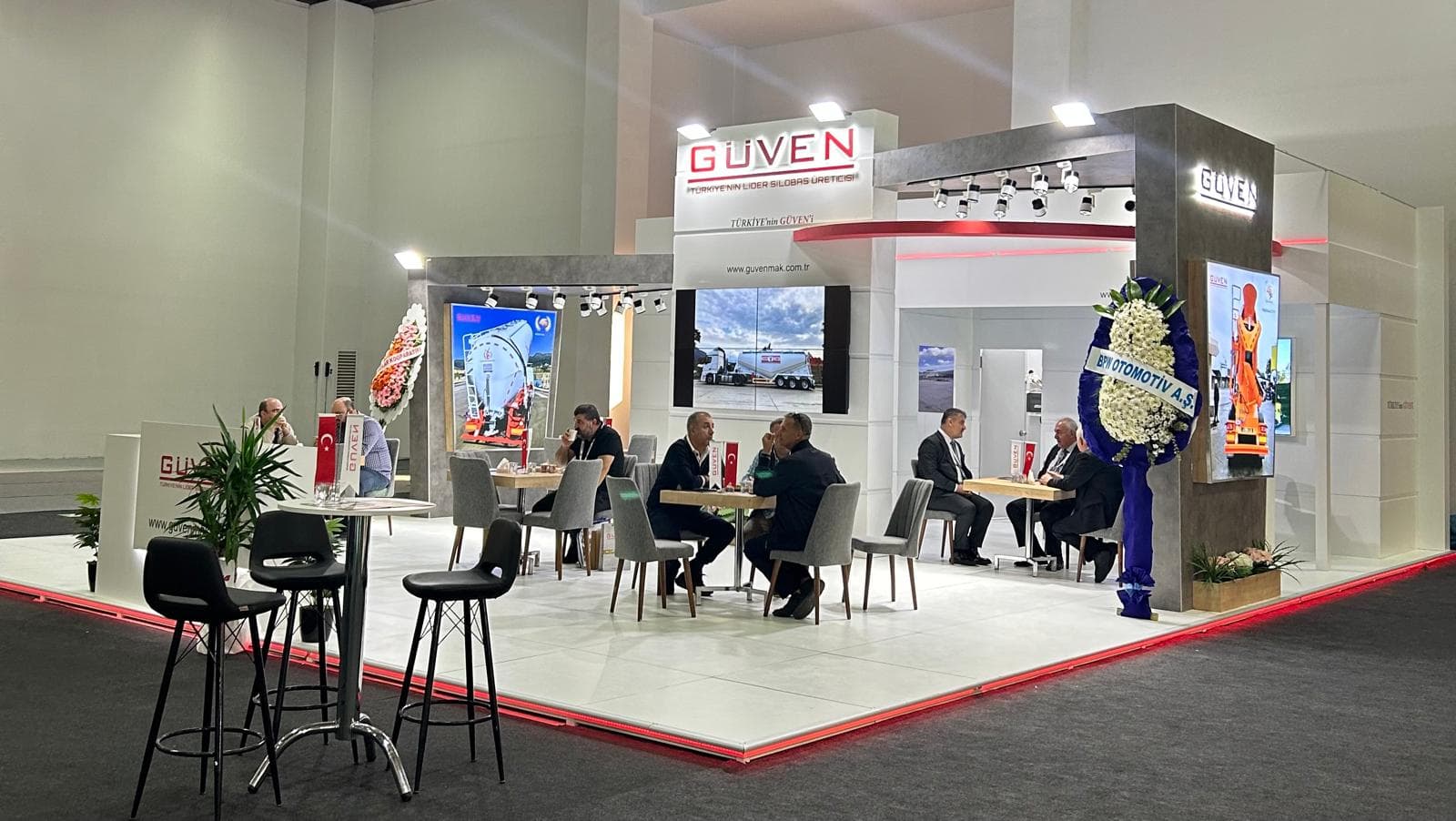 Güven fuar standı